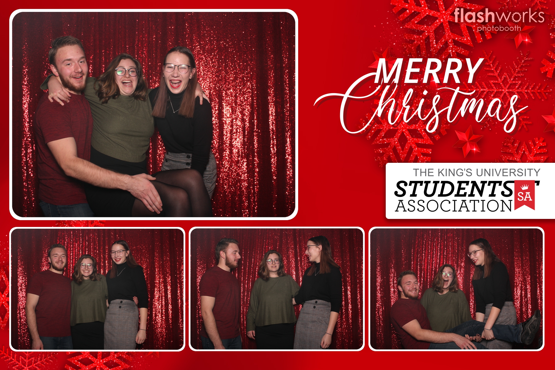 Kings Christmas Party | View more photos from the event at gallery.flashworksphotobooth.com/u/FlashworksPhotoboothInc/Kings-Christmas-Party